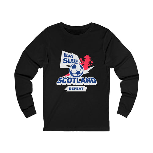Eat Sleep Scotland - T-Shirt — Long Sleeve